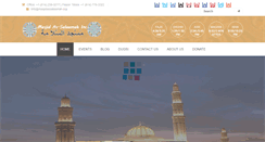 Desktop Screenshot of masjidassalaamah.org
